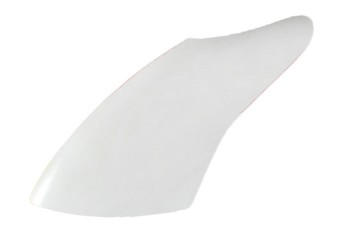 Airbrush Fiberglass White Canopy - TREX 550E